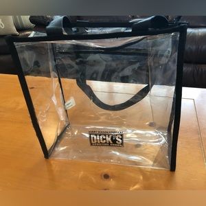 Clear Stadium Tote Bag